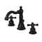 Fauceture FSC1970AX American Classic 8" Widespread Bathroom Faucet, Matte Black FSC1970AX - alternate 1